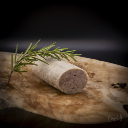 Saucisson à l'ail en tranches