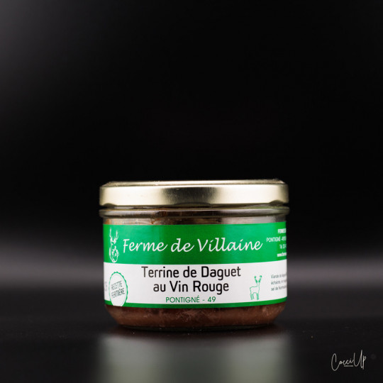 Terrine de Daguet Anjou rouge (200g)