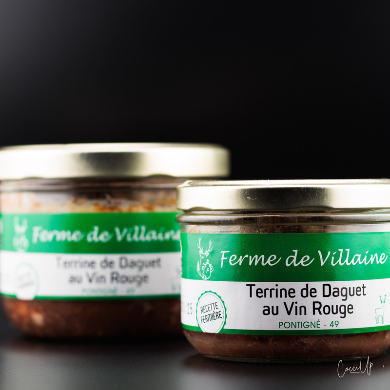 Terrine de Daguet Anjou rouge (200g)
