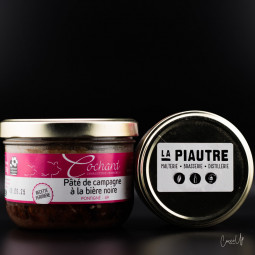 Pâté de campagne à la bière noire (La Piautre) (350g)