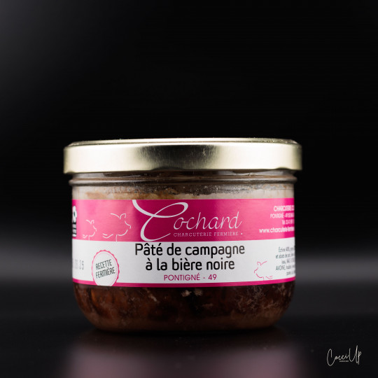 Pâté de campagne à la bière noire (La Piautre) (350g)