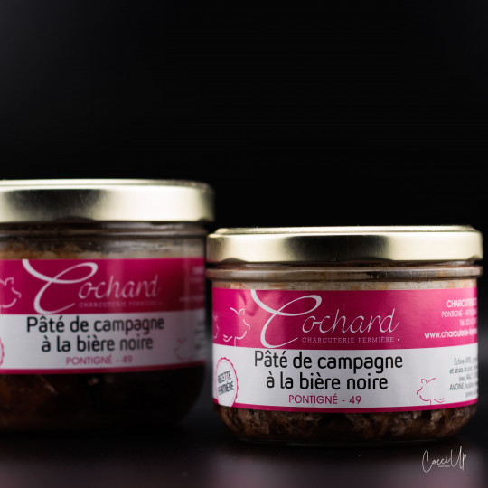 Pâté de campagne à la bière noire (La Piautre) (350g)