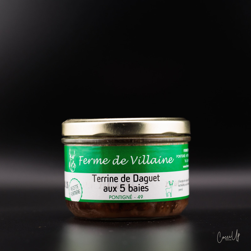 Terrine de Daguet 5 Baies (200g)