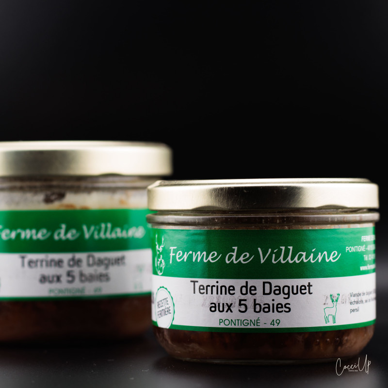 Terrine de Daguet 5 Baies (200g)